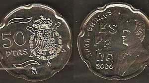 Monedas. 050 pesetas S/C