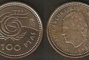 Moneda. 100 pesetas S/C
