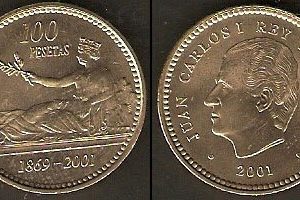Monedas. 100 pesetas S/C