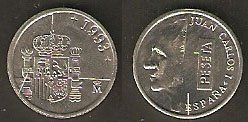 Monedas. 001 peseta S/C