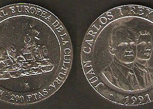 Monedas. 200 pesetas S/C