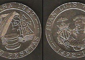 Monedas. 200 pesetas S/C