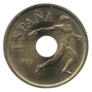 Monedas. 025 pesetas Barcelona S/C