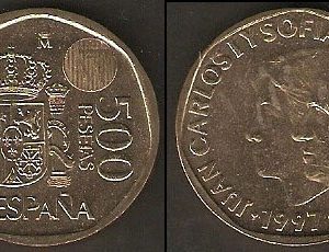 Monedas. 500 pesetas S/C