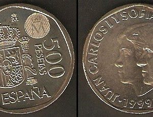 Moneda. 500 pesetas S/C