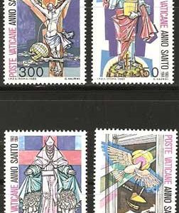 Serie sellos Vaticano 0739-42. Año Santo