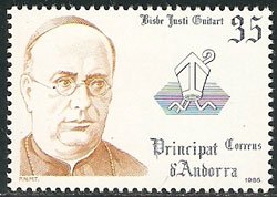 Serie sellos Andorra 193. Copríncipes