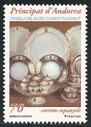 Serie sellos Andorra 279. Museo d’Areny-Plandolit