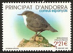 Serie sellos Andorra 332. Patrimonio natural