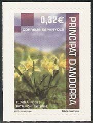 Serie sellos Andorra 362. Patrimonio Natural