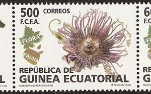 Sellos Guinea Ec. 411-13.Flora y fauna 2008