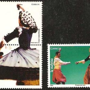 4489-90.Bailes y danzas populares.El bolero y la mateixa