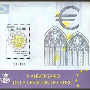 4496.X Aniversario de la creación del euro