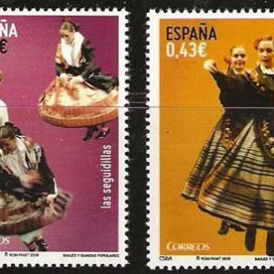 4508-09.Bailes y danzas populares.El candil y las seguidillas