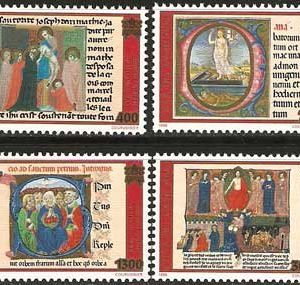 Serie sellos Vaticano 1151-54. Hacia el Año Santo 2000