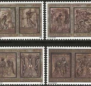Serie sellos Vaticano 1161-68. Año Santo 2000