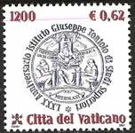 Serie sellos Vaticano 1246. 80 aniv Instituto Giusseppe Toniolo