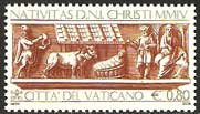 Serie sellos Vaticano 1367. Navidad