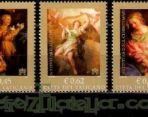 Serie sellos Vaticano 1393-95. Navidad 2005