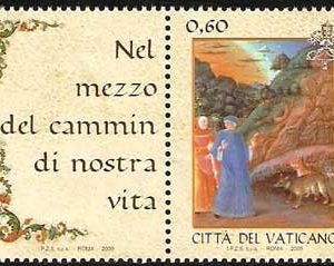 Serie sellos Vaticano 1506. Día de la lengua italiana