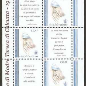 HB nº25.Beatificación de la Madre Teresa de Calcuta