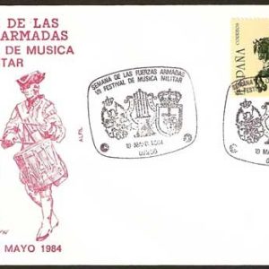 0250.Matasellos Semana de las Fuerzas Armadas(Oviedo – 19/05/84)