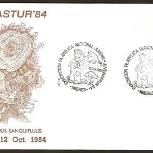 0261. Matasellos Juvenastur’84 (Mieres-11-12/10/84)