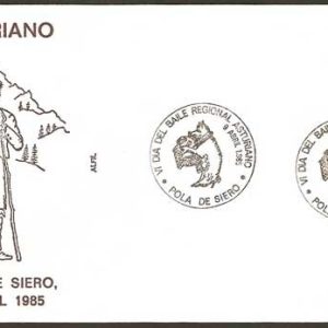 0270. Matasellos Baile Regional Asturiano(Pola de Siero-9/04/85)
