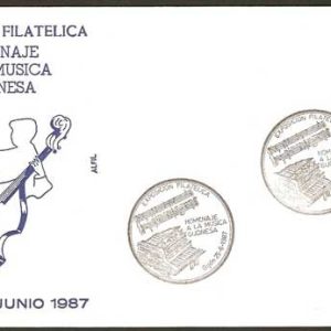 0302.Matasellos Homenaje a la Música Gijonesa (Gijón – 25/06/87)