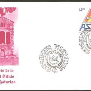 0332.VI Cent. Principado de Asturias (Oviedo – 17/10/88)