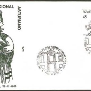 0338.X Festival del Baile Regional (Pola de Siero – 28/03/89)