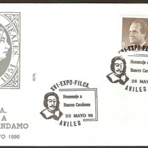 0355.XVI Exp. Homenaje a Bances Candamo (Avilés-26/05/90)