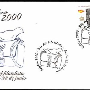 0518.Exfilna 2000 Día del Filatelista (Avilés – 23/06/00)