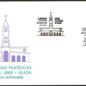 0521.X Hornadas Filatélicas (Gijón – 19/09/00)