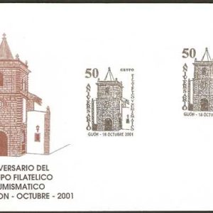 0559.50º Aniv. Grupo Filatélico (Gijón – 18/10/01)