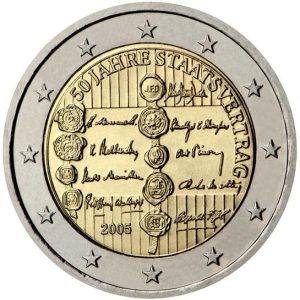 Moneda 2 euros de Austria 2005