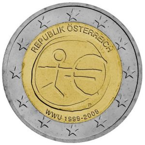 Moneda 2 euros de Austria 2009 Tema común EMU
