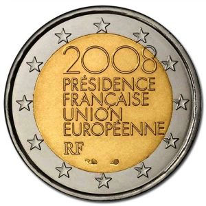 Moneda 2 euros de Francia 2008 – Presidencia francesa UE