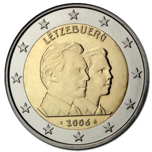 Moneda 2 euros de Luxemburgo 2006 – Henri I