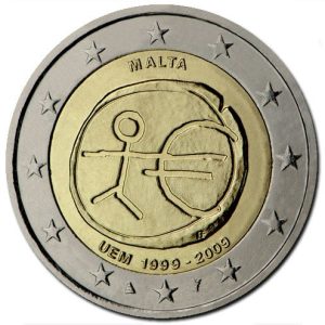 Moneda 2 euros de Malta 2009 Tema común EMU