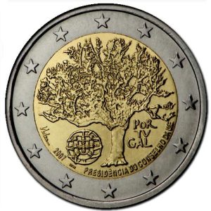 Moneda 2 euros de Portugal 2007 – Presidencia