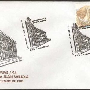 0411.V Jornadas Filatélicas (Gijón – 9/09/1994)