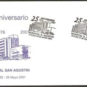 0550.25 Aniv. Hospital San Agustín (Avilés – 25-26/05/2001)