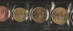 Serie monedas Euro. España 1999 (S/C)