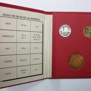 Serie cartera.Año 1987.III Exp. Nacional Numismática