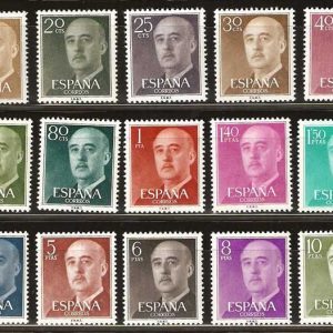 Sello 1143-63.General Franco