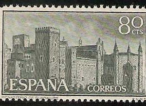 Sello 1250-52.Mnto. de Nuestra Señora de Guadalupe
