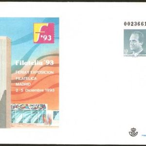 021. Sobre Entero Postal Feria y Exposición Filatélica