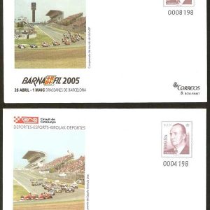 098-99. Sobre Entero Postal BARNAFIL 2005 (2 SOBRES)