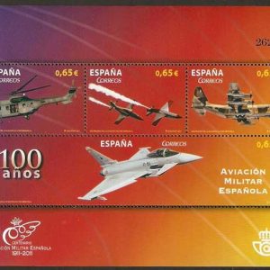 4653. Cent. de la Aviación Militar Española 1911-2011